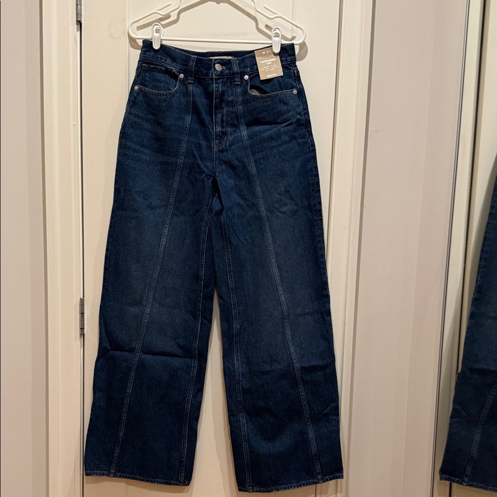 Madewell Super Wide-Leg Jeans 27